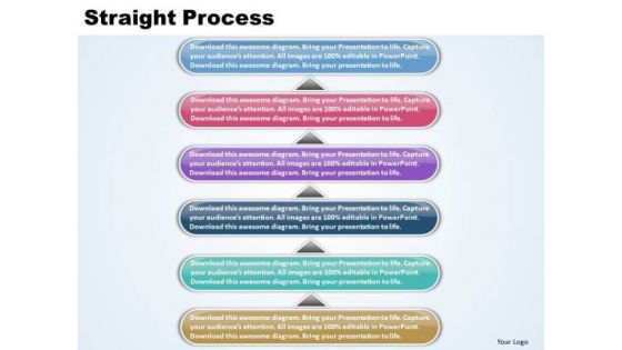 Ppt Linear Process 6 State PowerPoint Presentation Diagram Templates