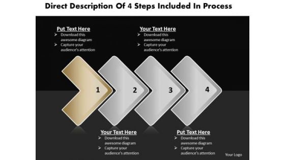 Ppt Linear Steps Included Process Business Plan PowerPoint 2 Templates