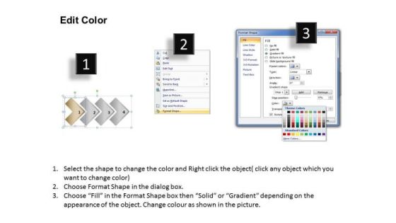 Ppt Linear Steps Included Process Business Plan PowerPoint 2 Templates Slide03