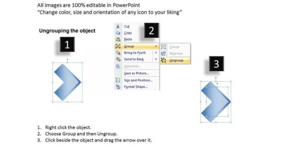 Ppt Linear Way To Represent 2 Power Point Stage PowerPoint Templates