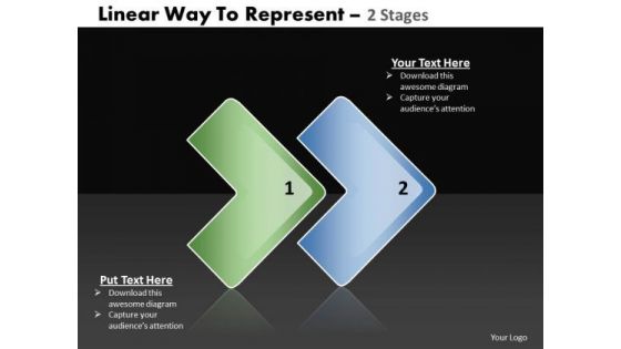Ppt Linear Way To Show 2 Stages PowerPoint Templates Ppt Linear Way To Show 2 Stages PowerPoint Templates