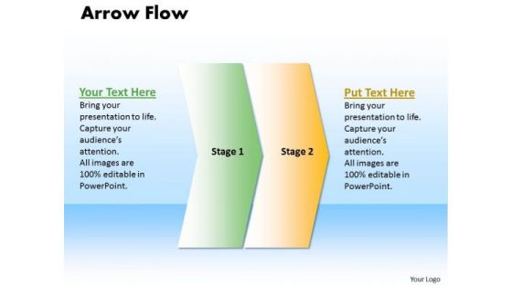 Ppt Linear Work Flow Chart PowerPoint 2 State Diagram Templates