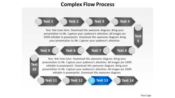 Ppt Multifarious Flow Process PowerPoint Presentation Templates