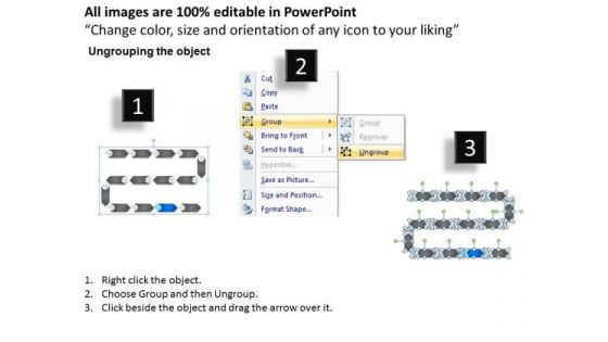 Ppt Multifarious Flow Process PowerPoint Presentation Templates