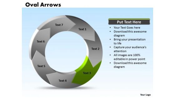 Ppt Oval PowerPoint Presentation Circular Arrows 2007 Factors Templates