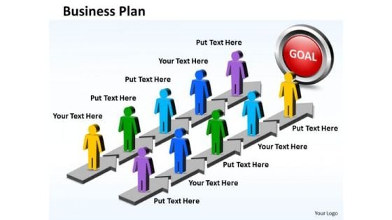 Ppt Parallel PowerPoint Slide Numbers To Business Plan Business Templates