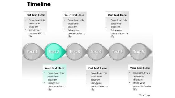 Ppt PowerPoint Slide Numbers A Procedure Or Timeline 2007 Templates