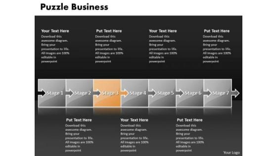 Ppt Puzzle Financial Communication Process PowerPoint Presentation Flow Diagarm Templates