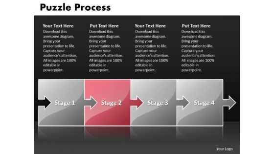 Ppt Puzzle Process Business PowerPoint Theme Startegy Templates