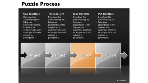 Ppt Puzzle Process Social Backgrounds Concepts PowerPoint Templates