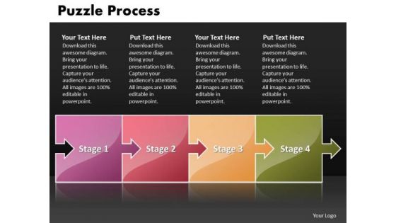 Ppt Puzzle Process Social Media Marketing PowerPoint Presentations Startegy Templates