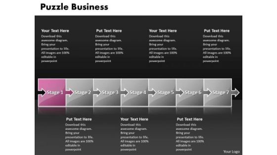 Ppt Puzzle World Business Presentation PowerPoint Templates Process Flow Layout