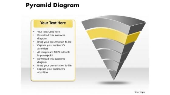 Ppt Pyramid Diagram Pattern Certificate Templates PowerPoint