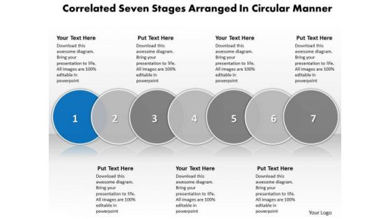 Ppt Related Seven Power Point Stage Business PowerPoint Templates