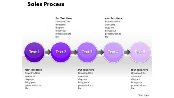 Ppt Sale Writing Process PowerPoint Presentation 5 Phase Diagram Templates