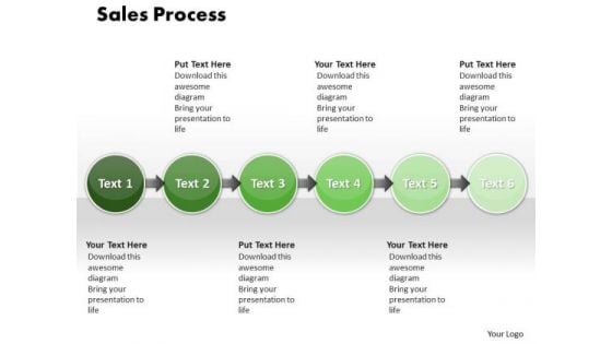 Ppt Sale Writing Process PowerPoint Presentation 6 Phase Diagram Templates