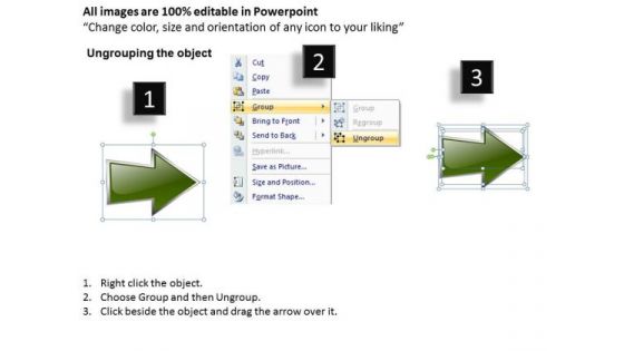 Ppt Sequential Arrows PowerPoint 2007 Templates