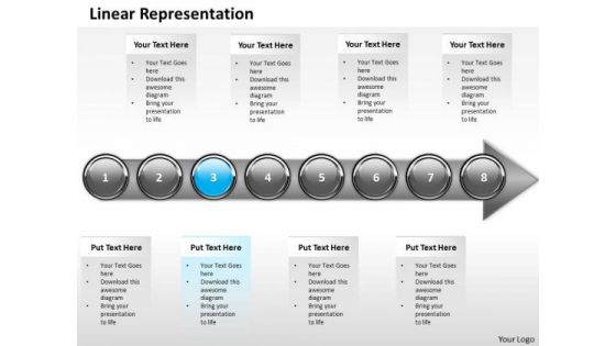 Ppt Sequential Illustration Of Marketing Process Using 8 Stages 3 PowerPoint Templates