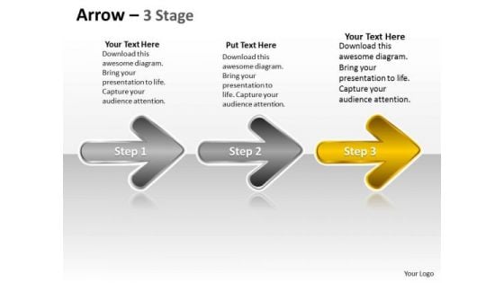 Ppt Series Of Continual Free Custom Presentation PowerPoint Charts Plan 4 Image