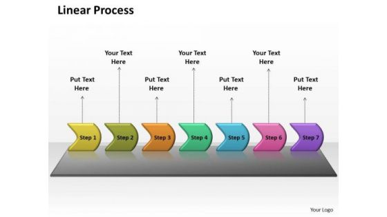 Ppt Seven Create PowerPoint Macro Linear Forging Process Slides Templates