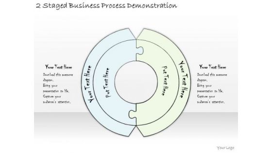 Ppt Slide 2 Staged Business Process Demonstration Diagrams