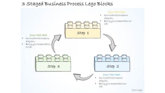 Ppt Slide 3 Staged Business Process Lego Blocks Consulting Firms