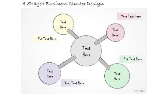 Ppt Slide 4 Staged Business Cluster Design Plan