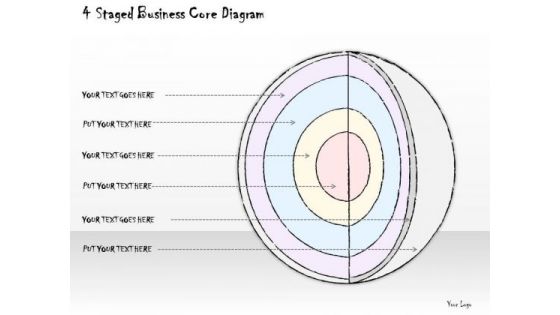 Ppt Slide 4 Staged Business Core Diagram Plan Ppt Slide 4 Staged Business Core Diagram Plan