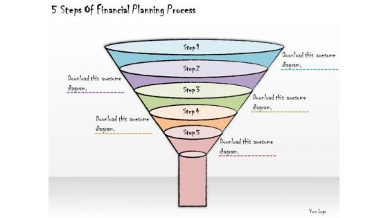 Ppt Slide 5 Steps Of Financial Planning Process Business Diagrams