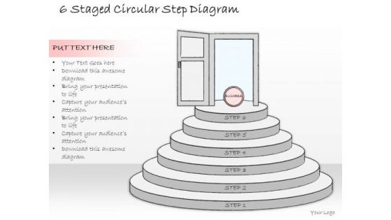 Ppt Slide 6 Staged Circular Step Diagram Consulting Firms