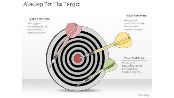 Ppt Slide Aiming For The Target Consulting Firms