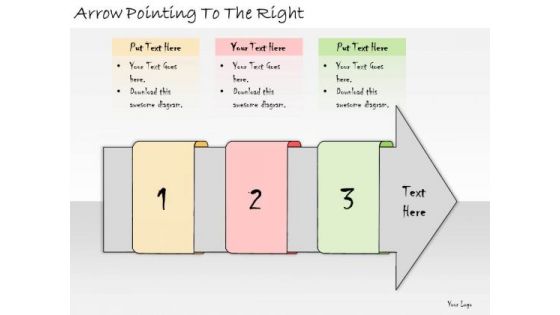 Ppt Slide Arrow Pointing To The Right Consulting Firms