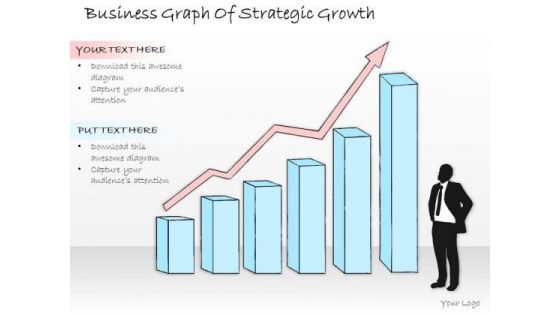 Ppt Slide Business Graph Of Strategic Growth Diagrams