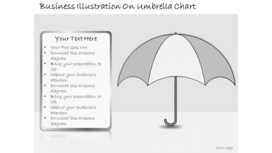 Ppt Slide Business Illustration Umbrella Chart Strategic Planning