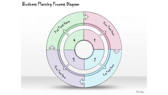 Ppt Slide Business Planning Process Diagram