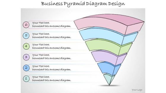 Ppt Slide Business Pyramid Diagram Design Diagrams