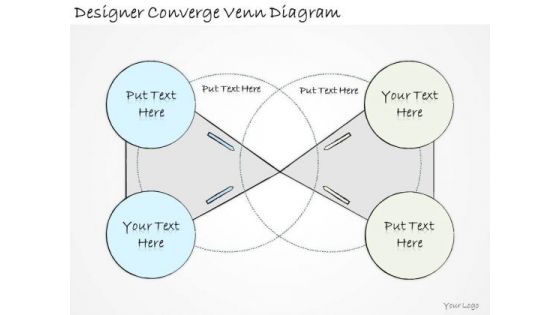 Ppt Slide Designer Converge Venn Diagram Strategic Planning