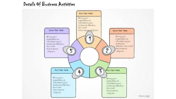 Ppt Slide Details Of Business Activities Marketing Plan