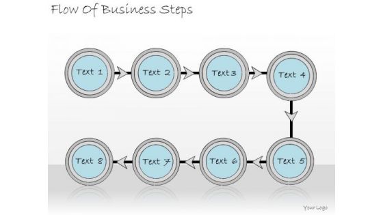 Ppt Slide Flow Of Business Steps Strategic Planning