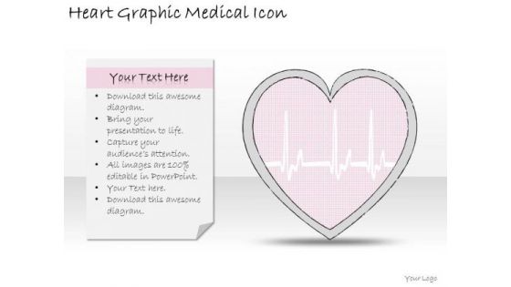 Ppt Slide Heart Graphic Medical Icon Business Diagrams
