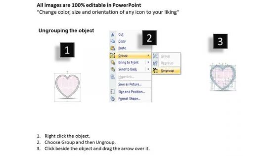 Ppt Slide Heart Graphic Medical Icon Business Diagrams