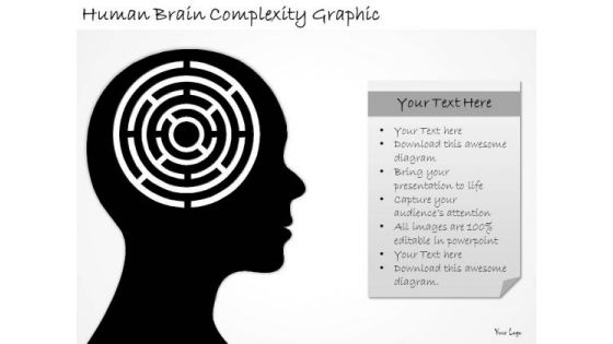 Ppt Slide Human Brain Comlexity Graphic Sales Plan