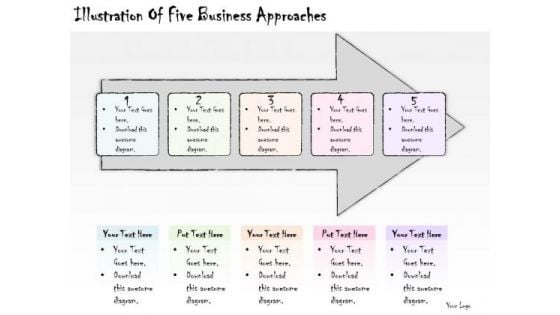 Ppt Slide Illustration Of Five Business Approaches Plan Ppt Slide Illustration Of Five Business Approaches Plan
