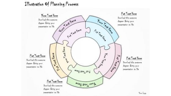 Ppt Slide Illustration Of Planning Process Sales