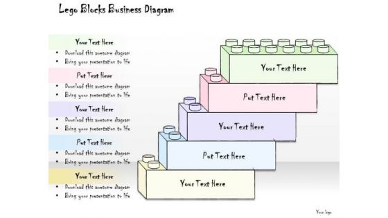 Ppt Slide Lego Blocks Business Diagram Strategic Planning