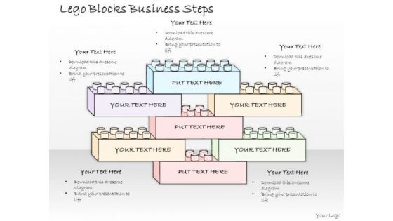 Ppt Slide Lego Blocks Business Steps Consulting Firms