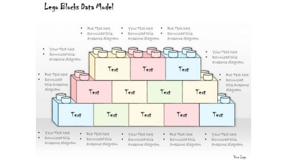 Ppt Slide Lego Blocks Data Model Consulting Firms