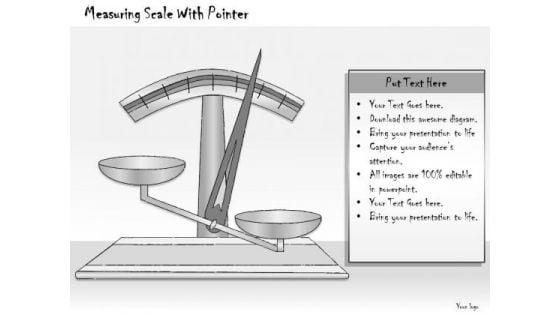 Ppt Slide Measuring Scale With Pointer Consulting Firms