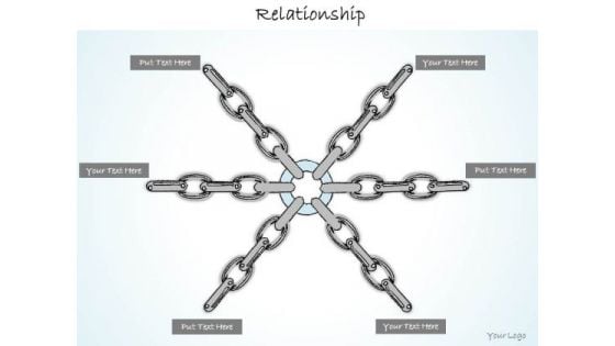 Ppt Slide Multiway Relationship Concept Diagram Sales Plan