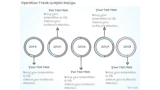 Ppt Slide Operation Track Graphic Design Sales Plan